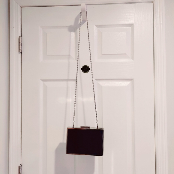 INC Nadia Celestial Clutch NavySilver Handbag SALE - Picture 11 of 12